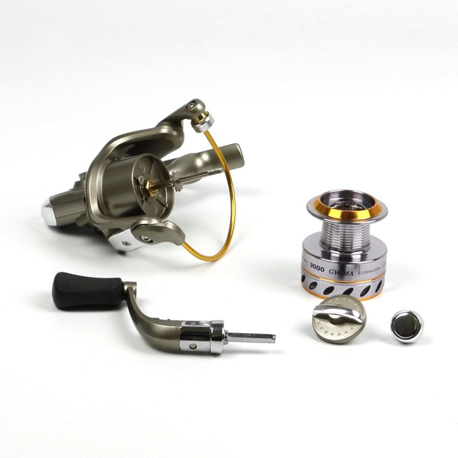 Amazon | 纺车轮 5+1 合金轴承 渔线轮 海钓轮路亚轮鱼轮垂钓用品